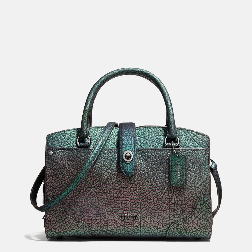 Coach Hologram Holograph Mercer 24 Satchel - RARE